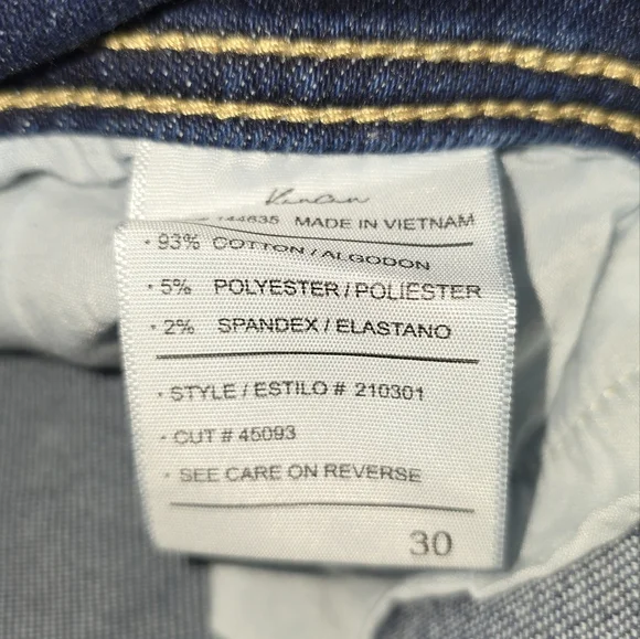 KANCAN Women's Blue Jeans - Picture 5 of 5